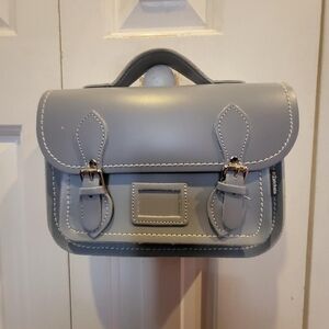 Stylish Gray Satchel Bag